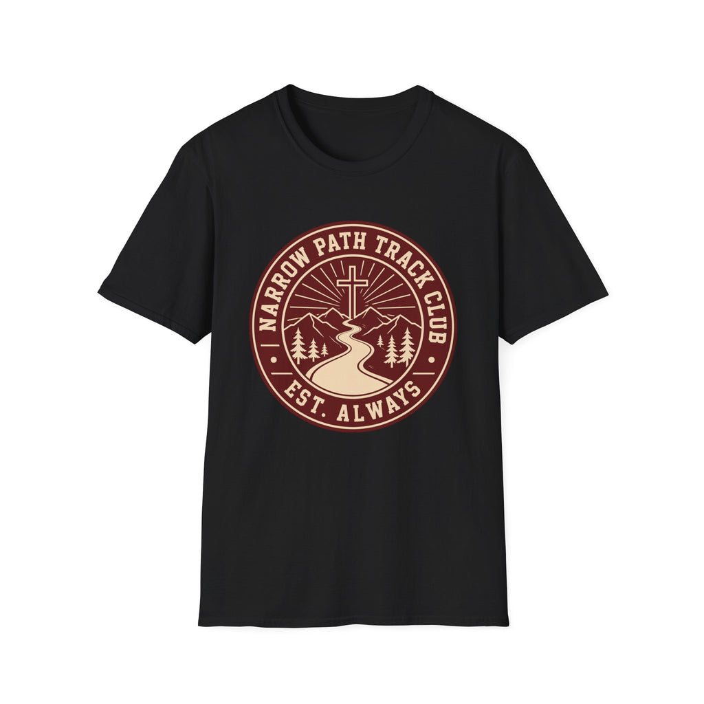 Narrow Path Track Club Maroon T-Shirt