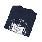 Study Work Serve T-Shirt