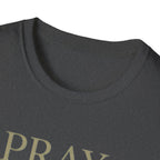 Pray Grind Repeat Three Rings  T-Shirt