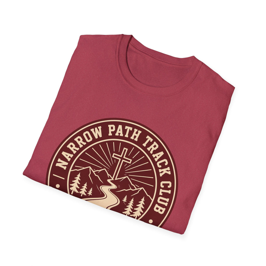 Narrow Path Track Club Maroon T-Shirt