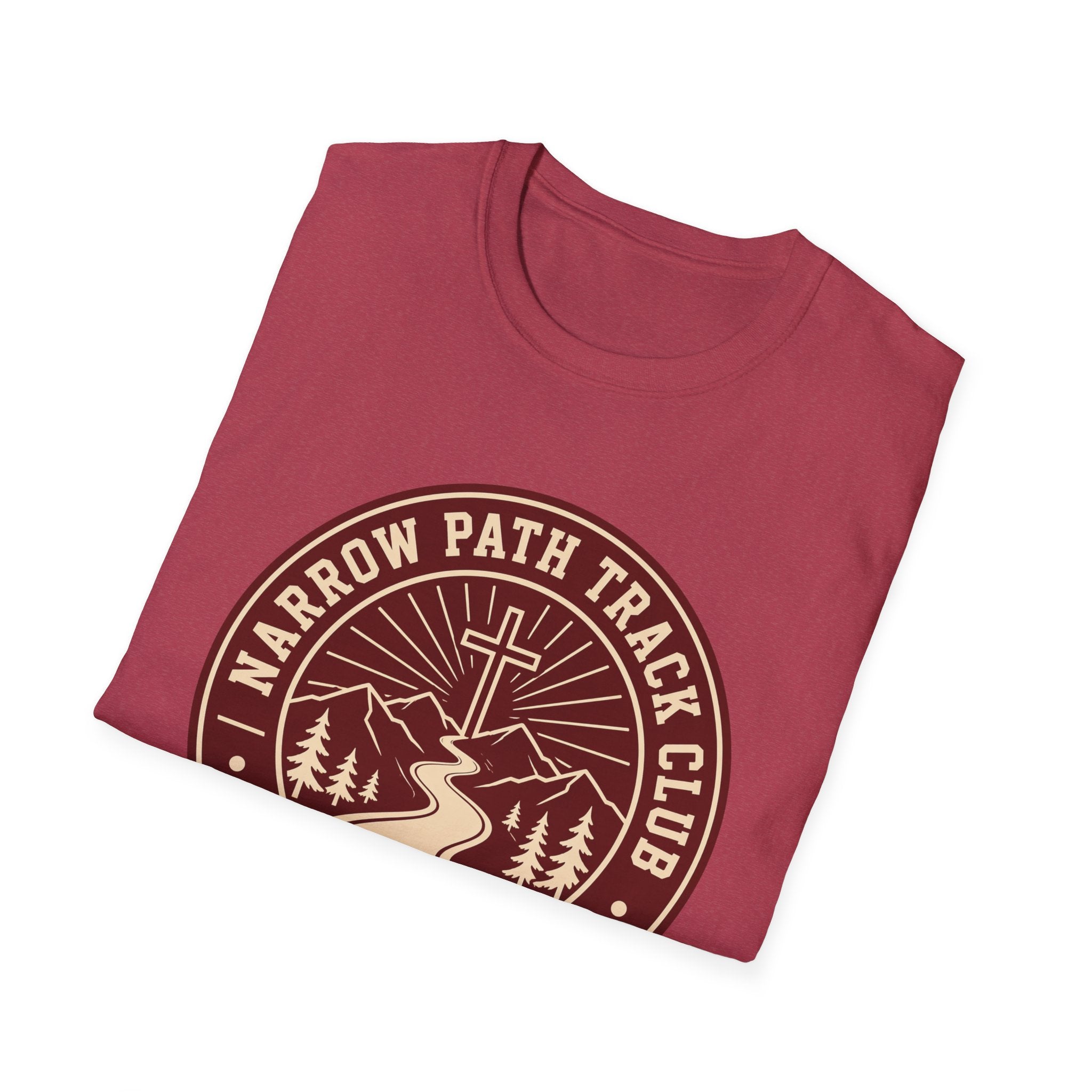 Narrow Path Track Club Maroon T-Shirt