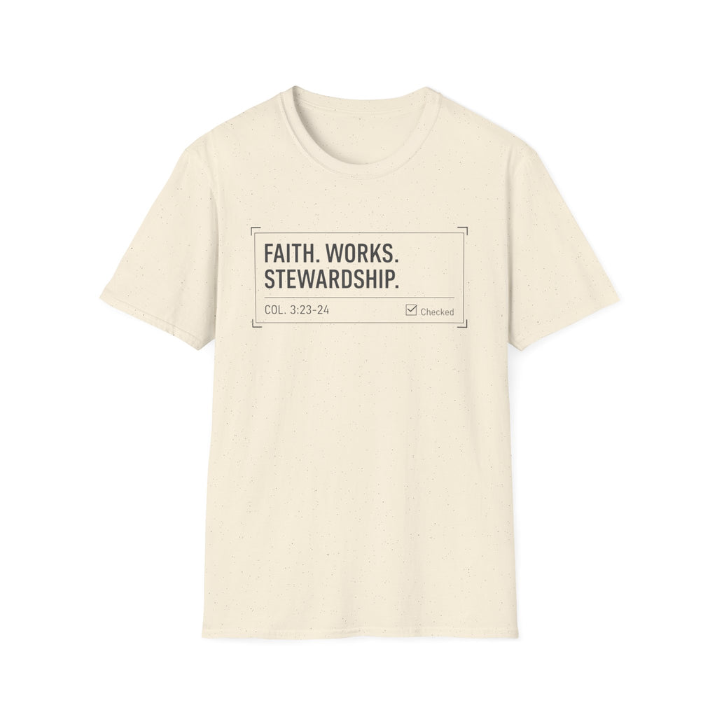 Faith Works Stewardship T-Shirt