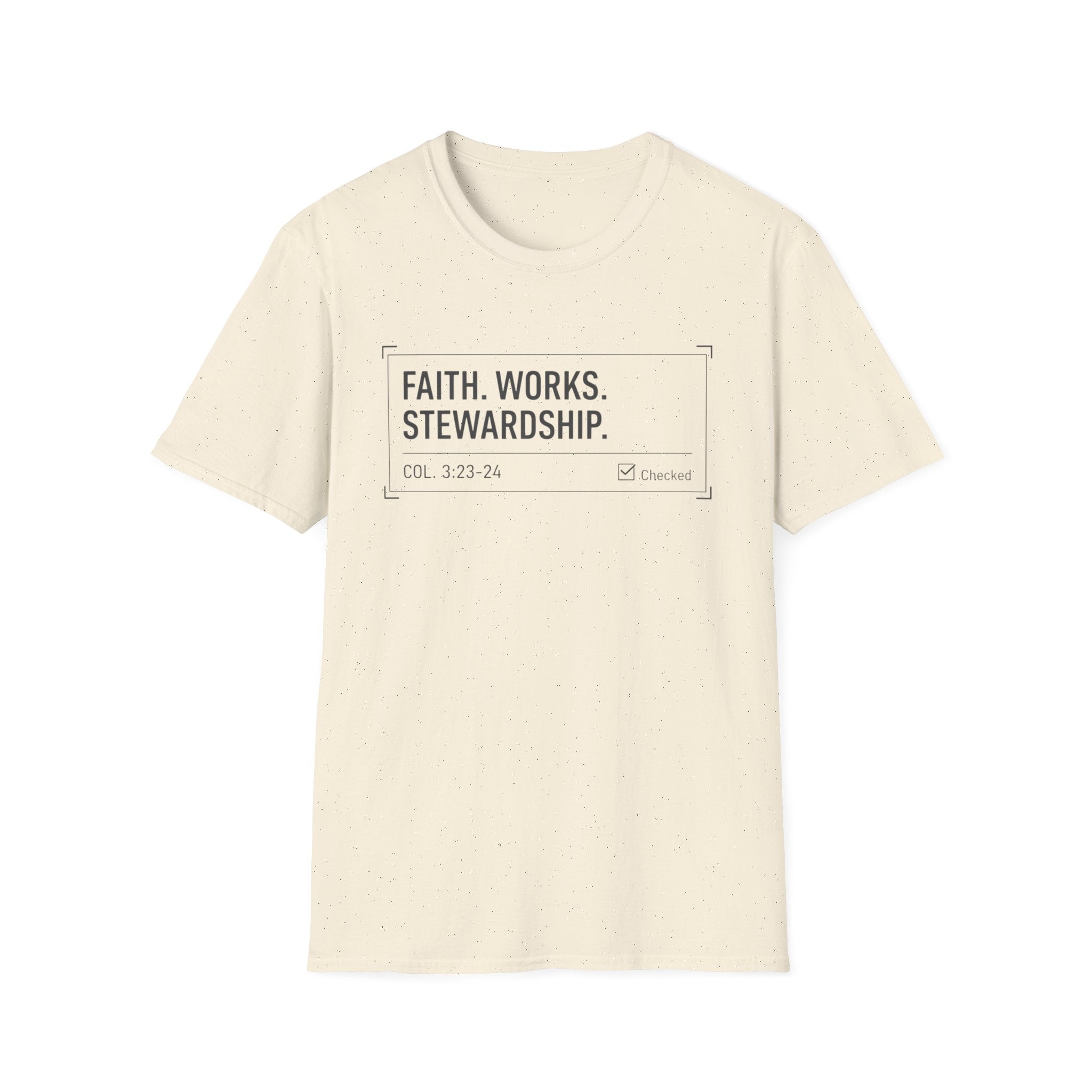 Faith Works Stewardship T-Shirt