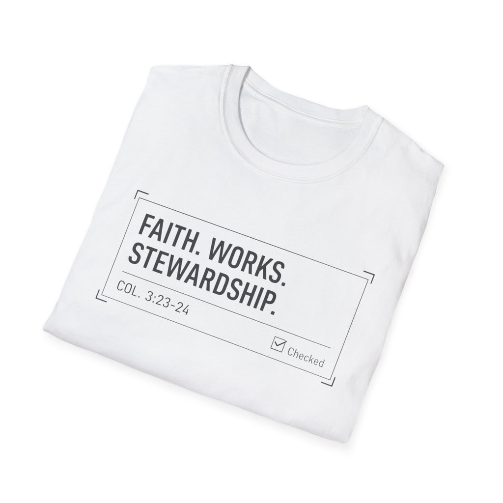 Faith Works Stewardship T-Shirt