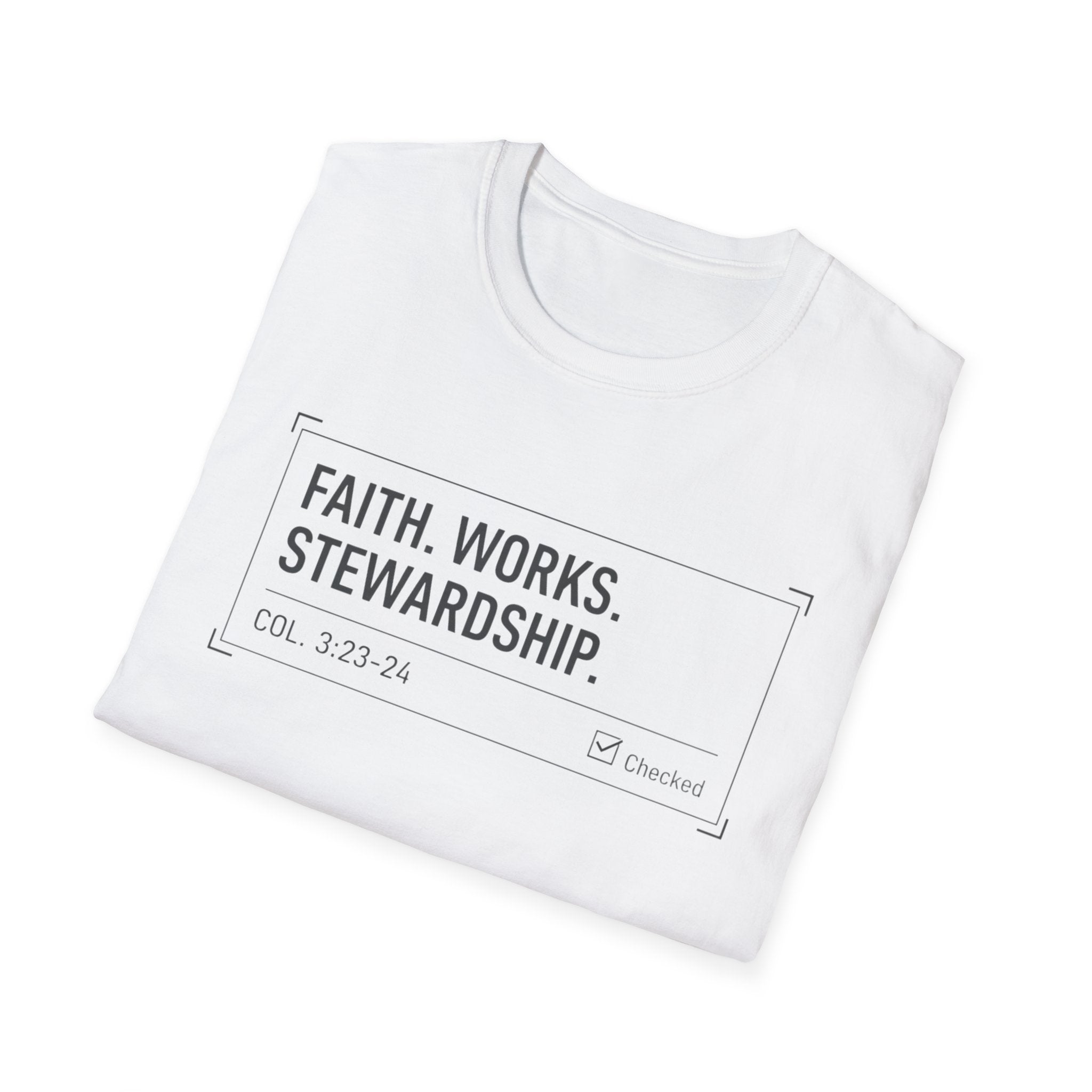Faith Works Stewardship T-Shirt