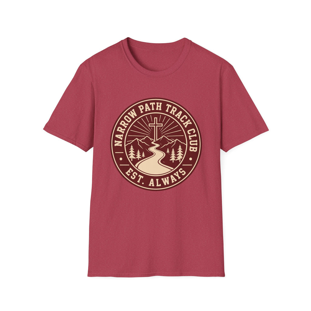Narrow Path Track Club Maroon T-Shirt