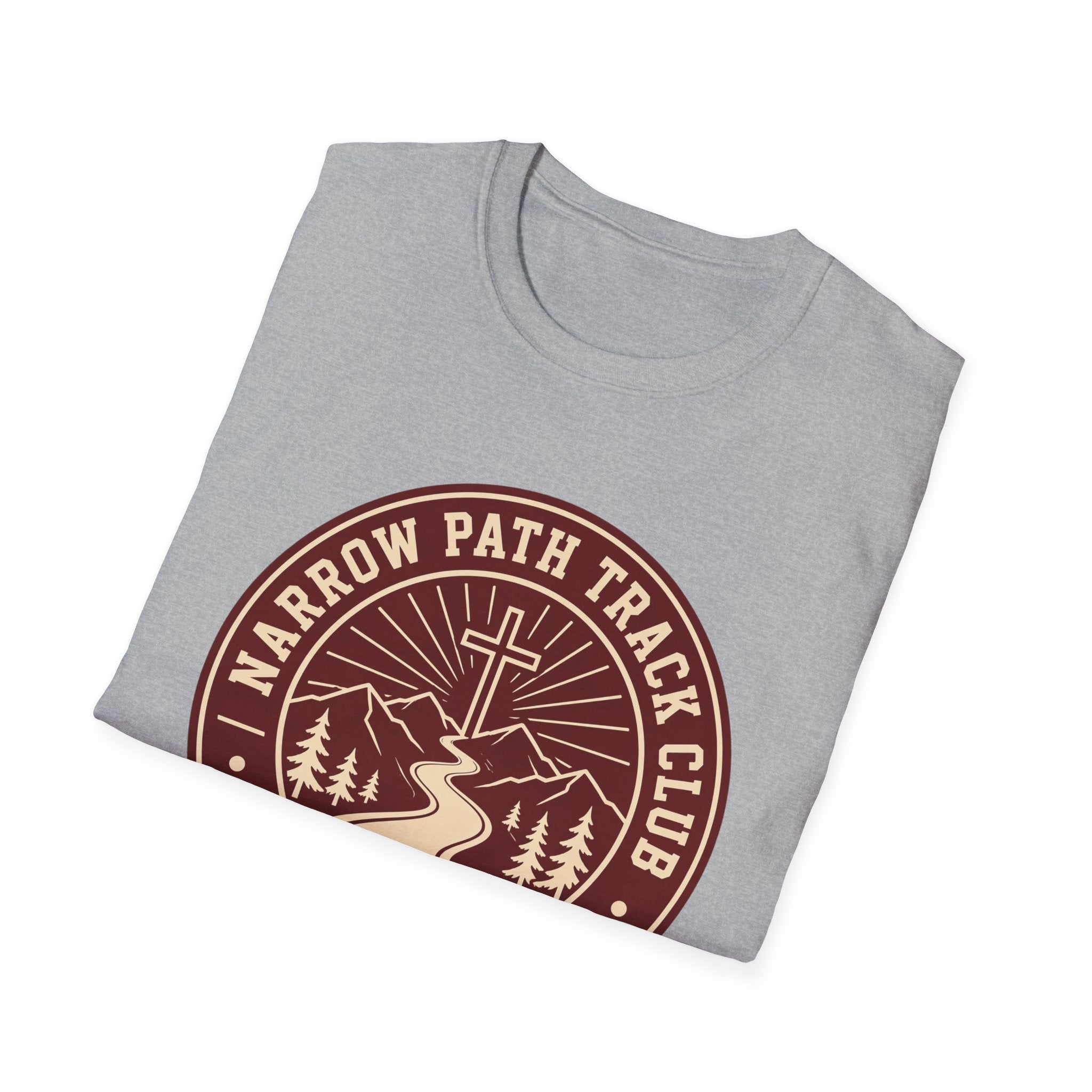 Narrow Path Track Club Maroon T-Shirt