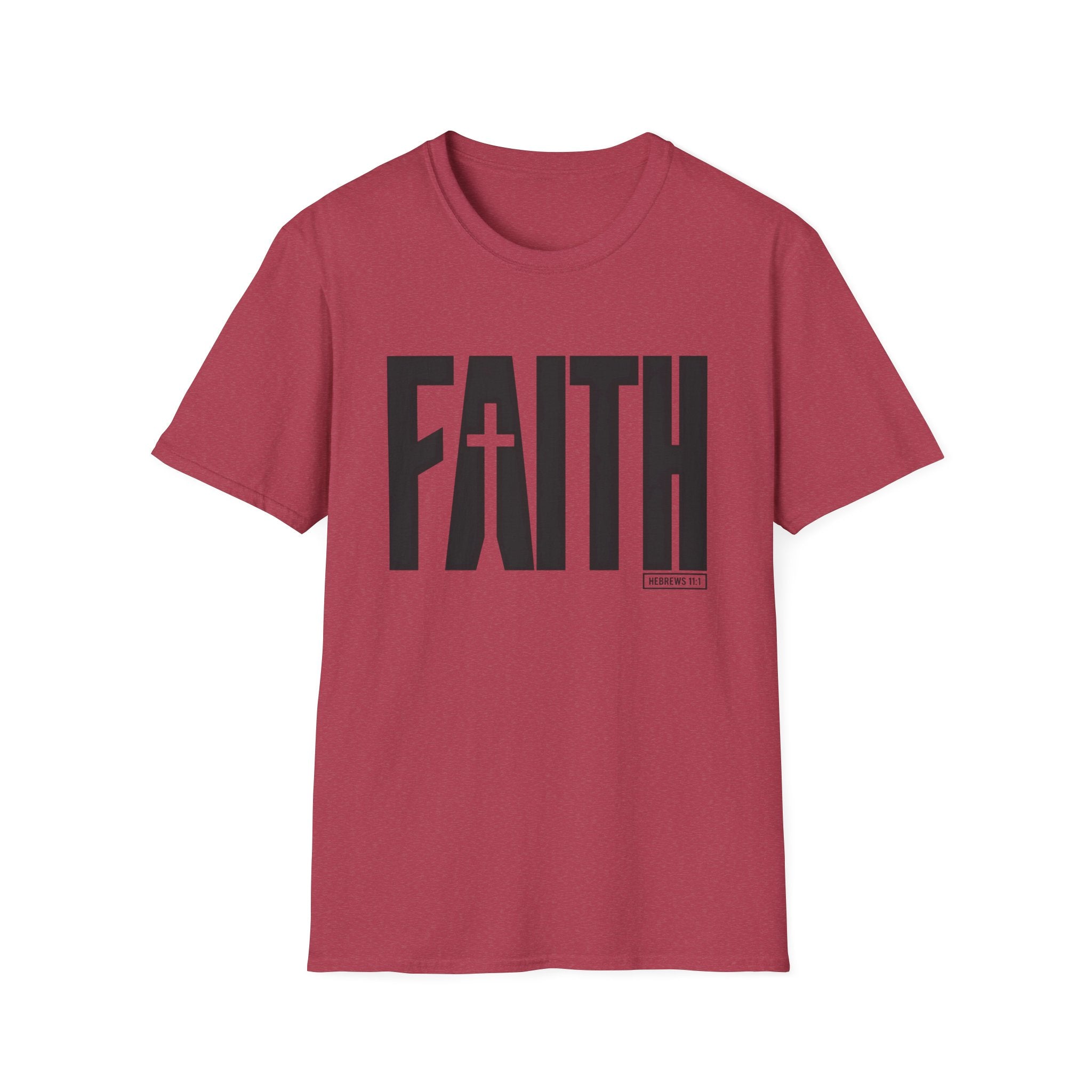 Faith Cross Silhouette T-Shirt