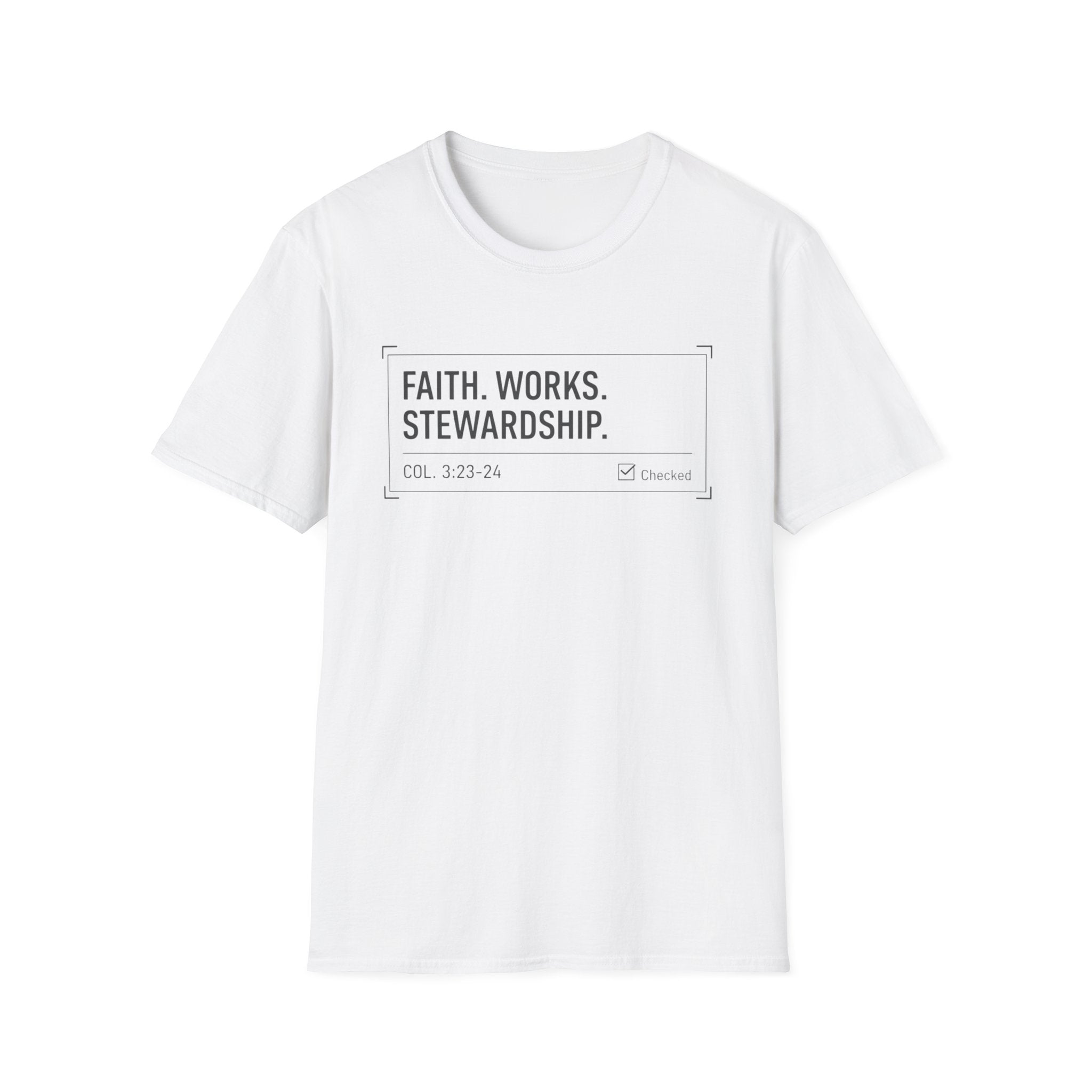 Faith Works Stewardship T-Shirt