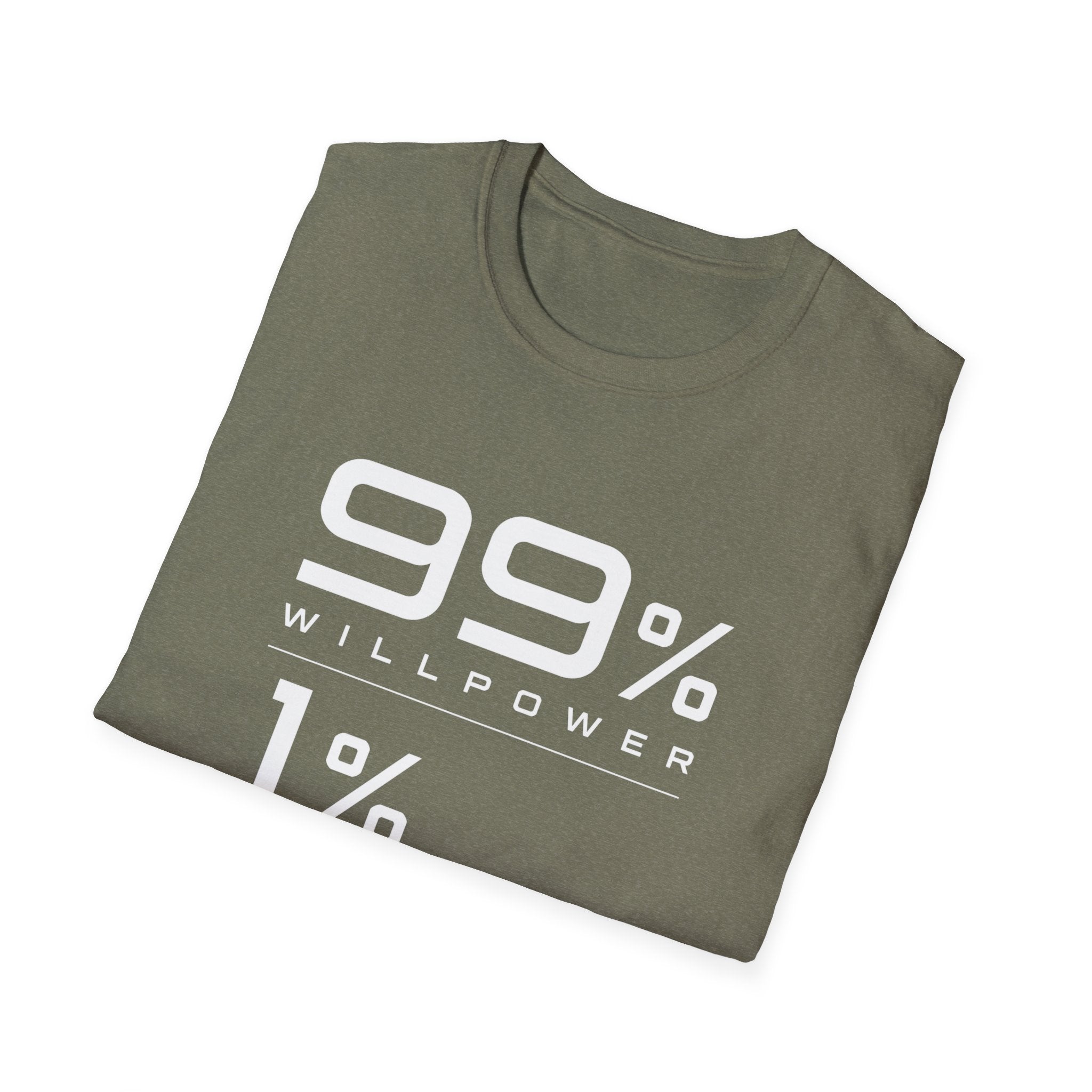99% Willpower 1% Way T-Shirt
