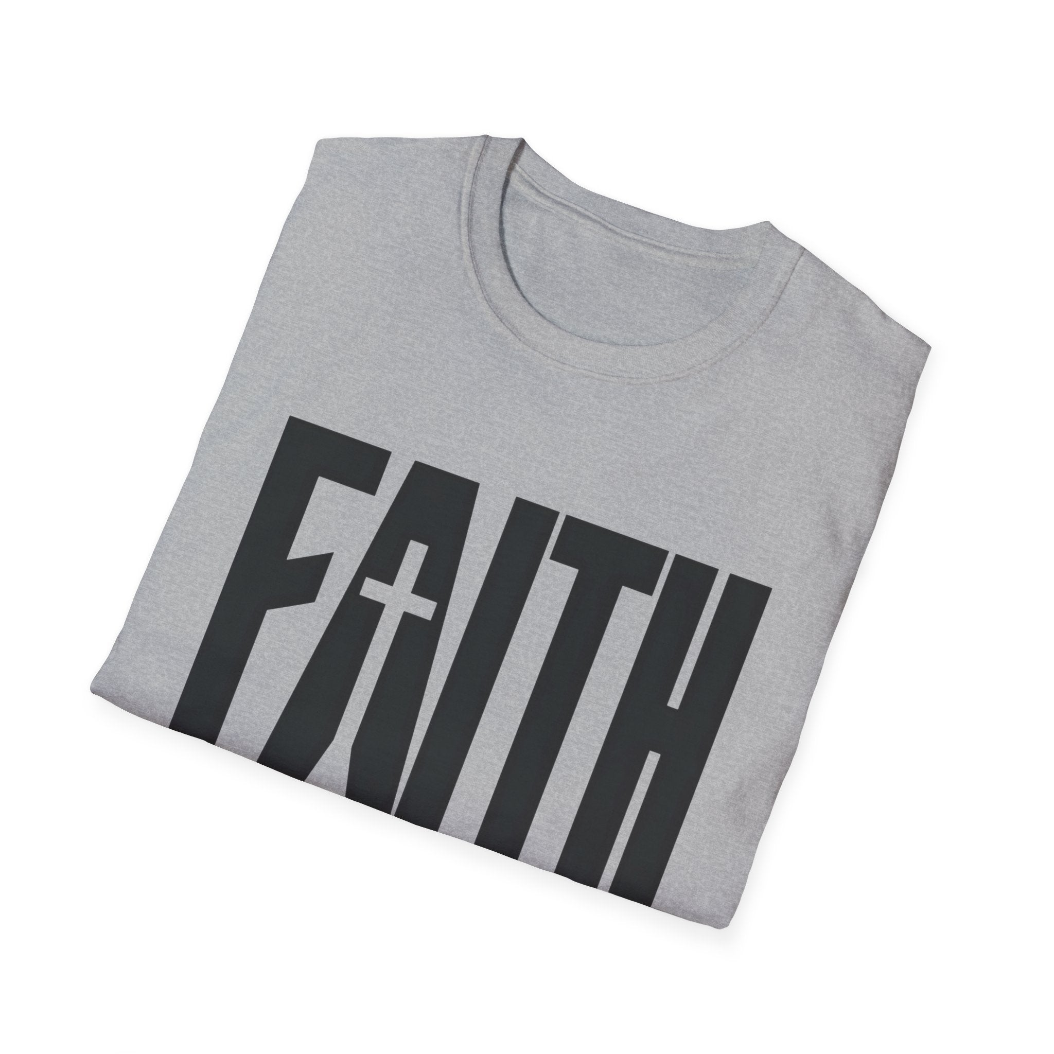 Faith Cross Silhouette T-Shirt