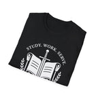 Study Work Serve T-Shirt