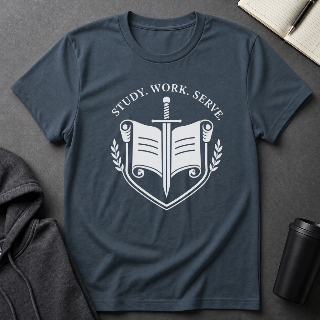 Study Work Serve T-Shirt