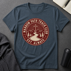 Narrow Path Track Club Maroon T-Shirt