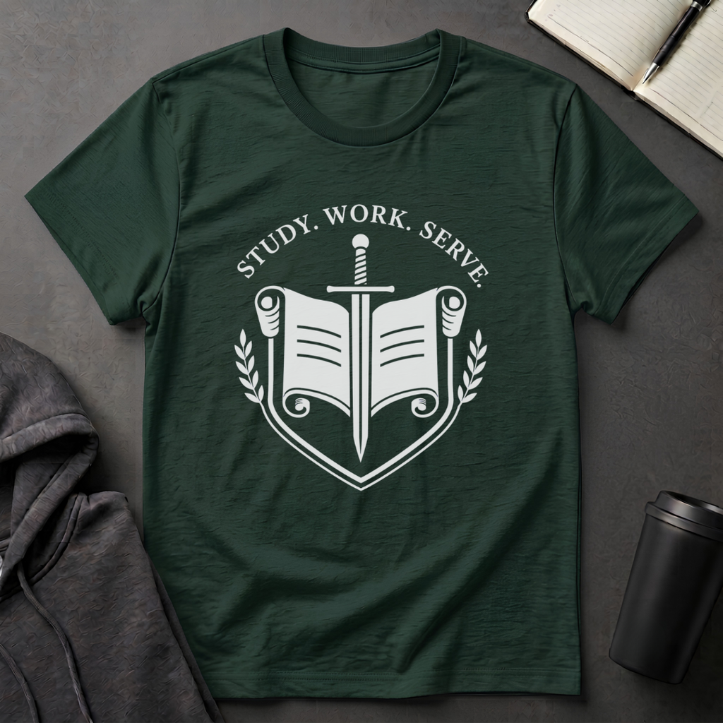 Study Work Serve T-Shirt