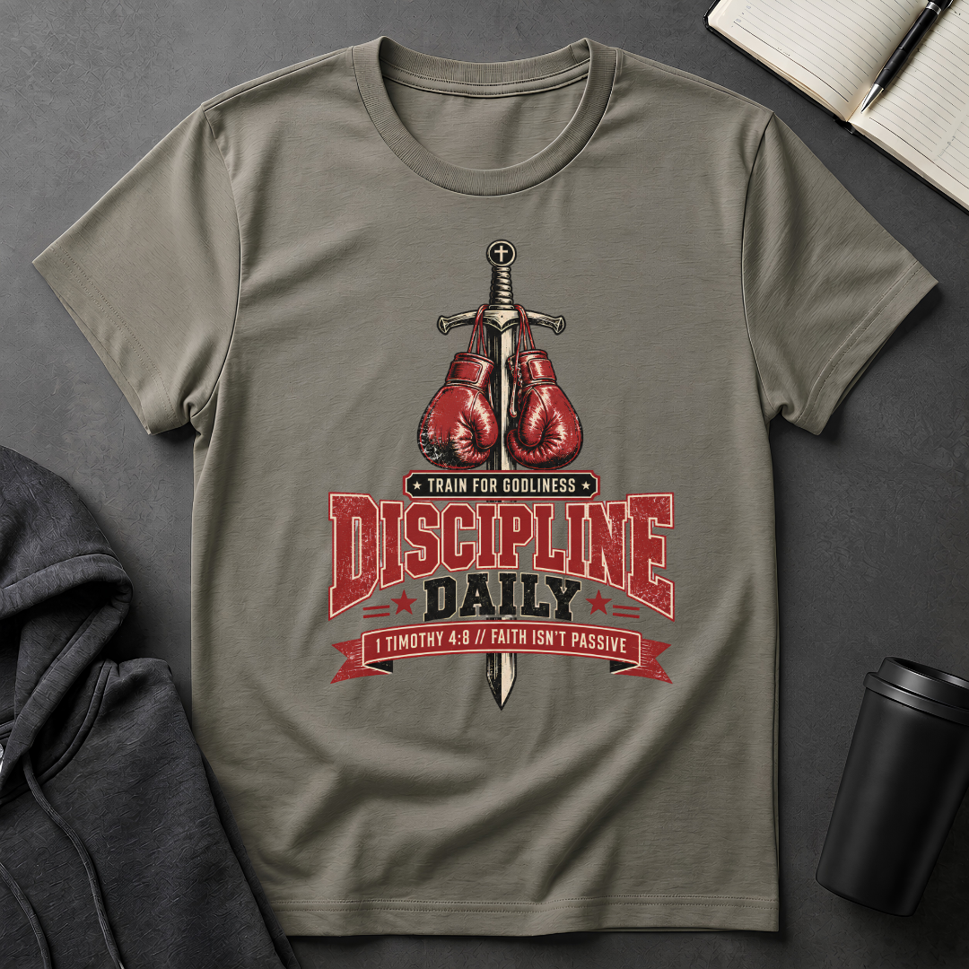 Discipline Daily Boxing Gloves T-Shirt