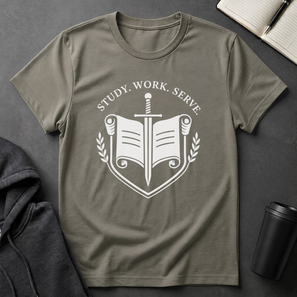 Study Work Serve T-Shirt