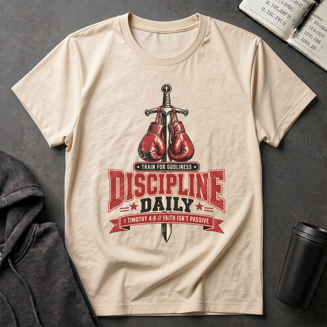 Discipline Daily Boxing Gloves T-Shirt