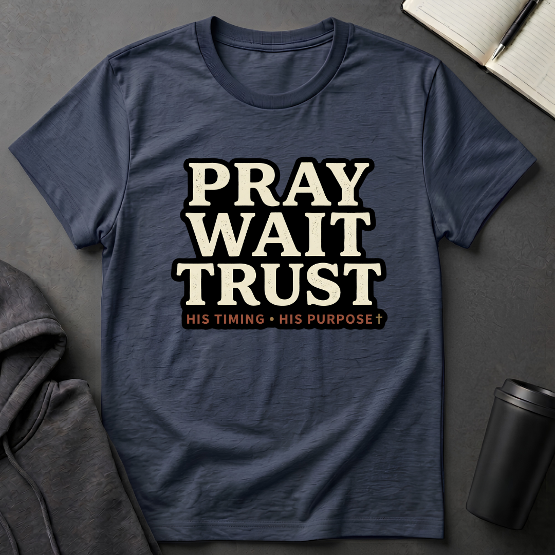Pray Wait Trust T-Shirt