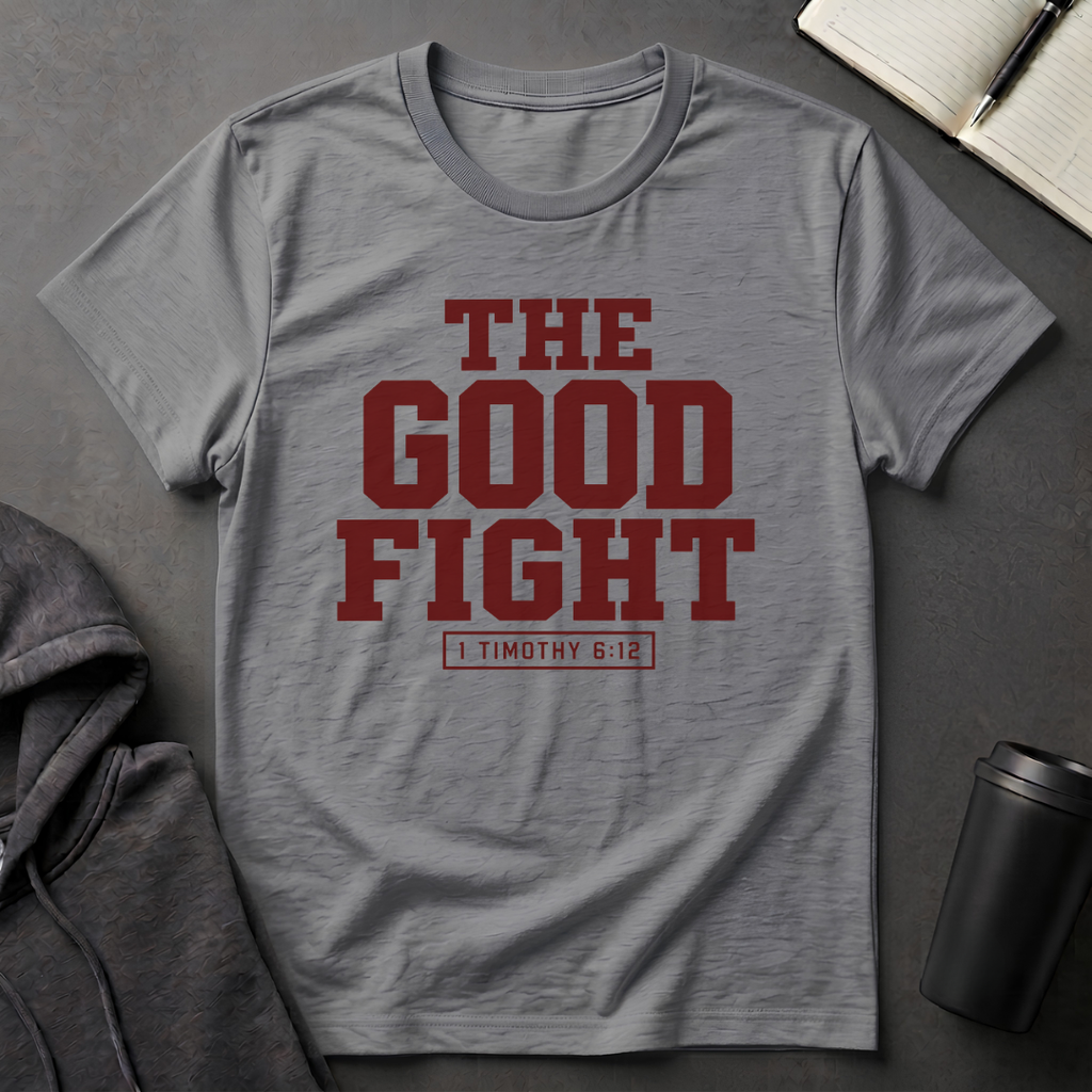 The Good Fight Text T-Shirt