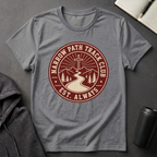 Narrow Path Track Club Maroon T-Shirt