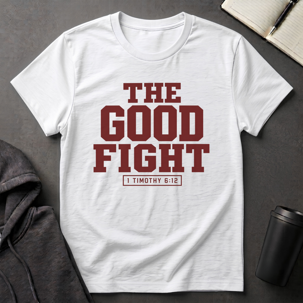 The Good Fight Text T-Shirt