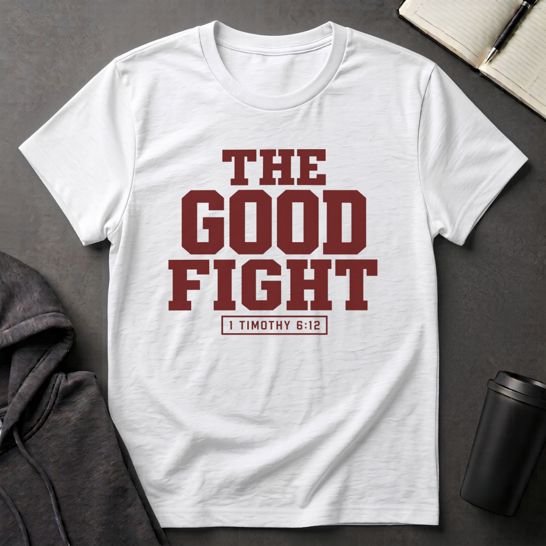 The Good Fight Text T-Shirt