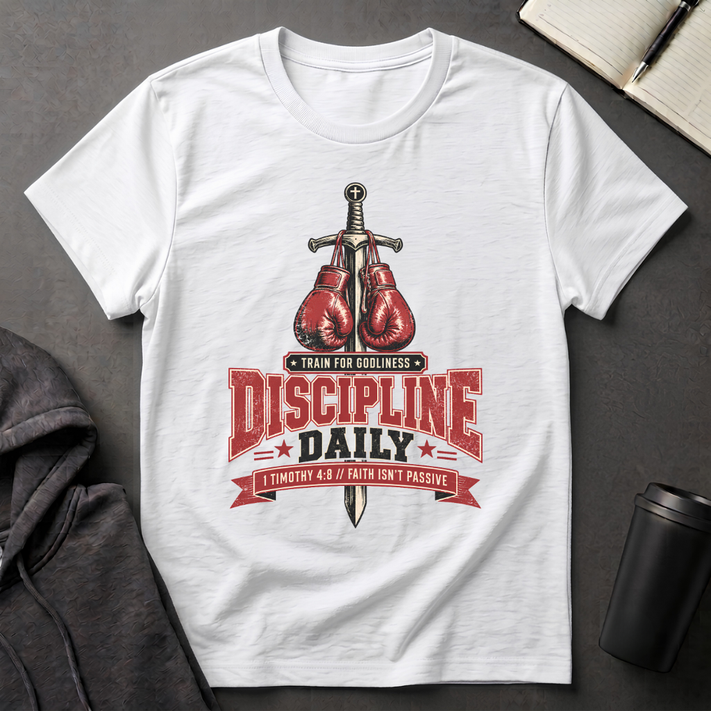 Discipline Daily Boxing Gloves T-Shirt